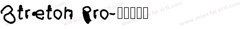 Stretoh Pro字体转换
